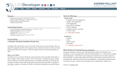 Desktop Screenshot of ldndeveloper.com