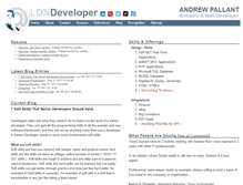 Tablet Screenshot of ldndeveloper.com